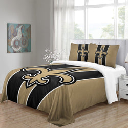 New Orleans Saints Bedding Set Duvet Cover Without Filler (Online Order Only)
