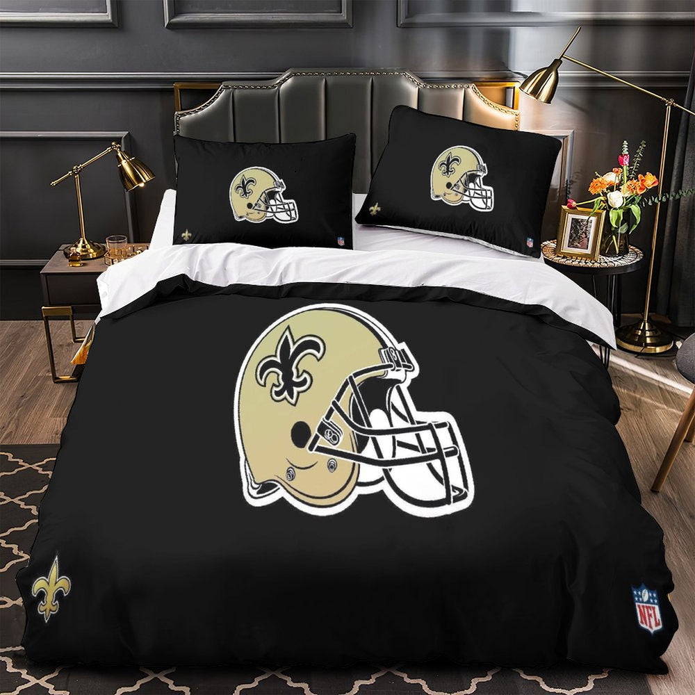 New Orleans Saints Bedding Set Duvet Cover Without Filler (Online Order Only)