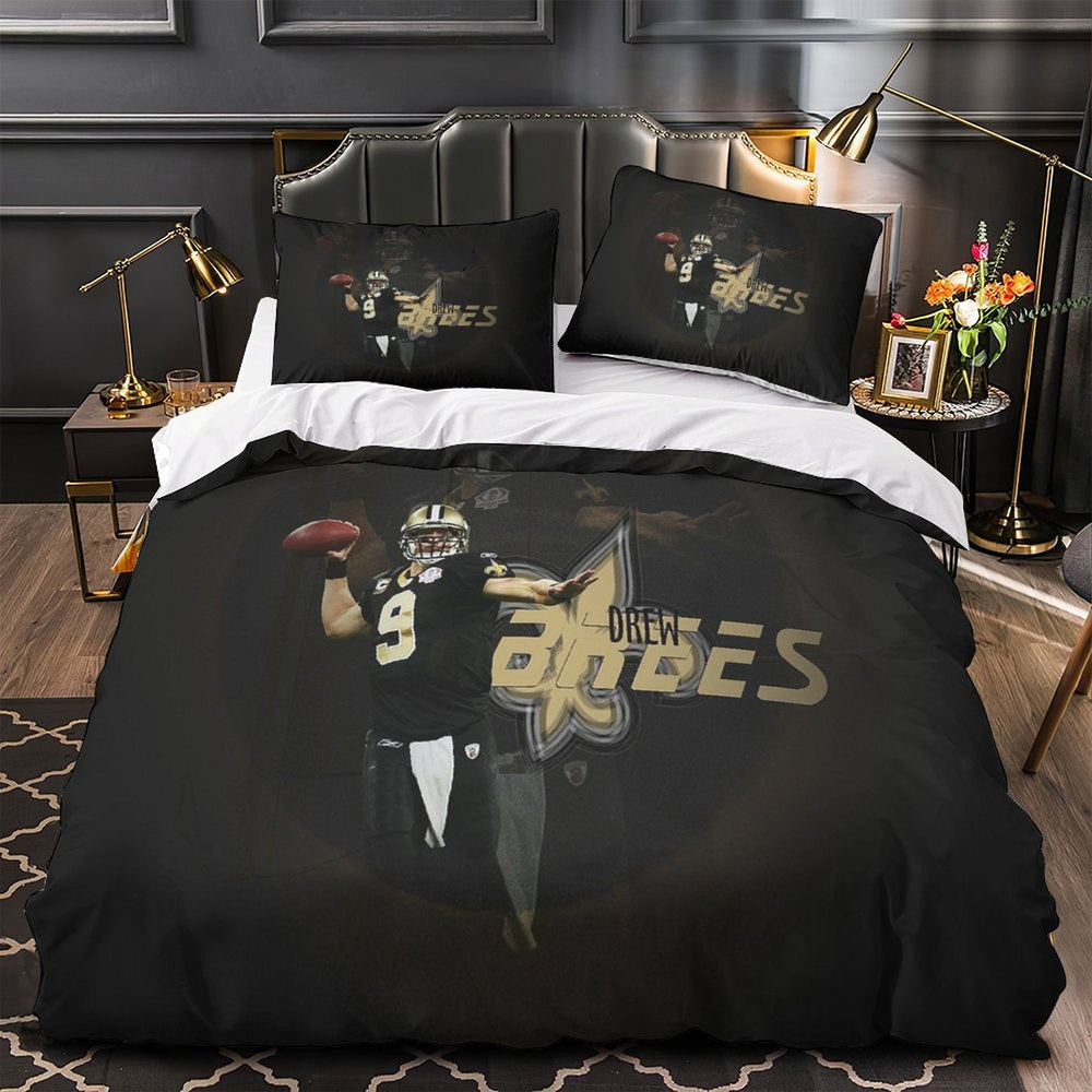 New Orleans Saints Bedding Set Duvet Cover Without Filler (Online Order Only)