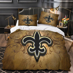New Orleans Saints Bedding Set Duvet Cover Without Filler (Online Order Only)