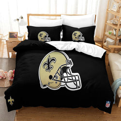 New Orleans Saints Bedding Set Duvet Cover Without Filler (Online Order Only)