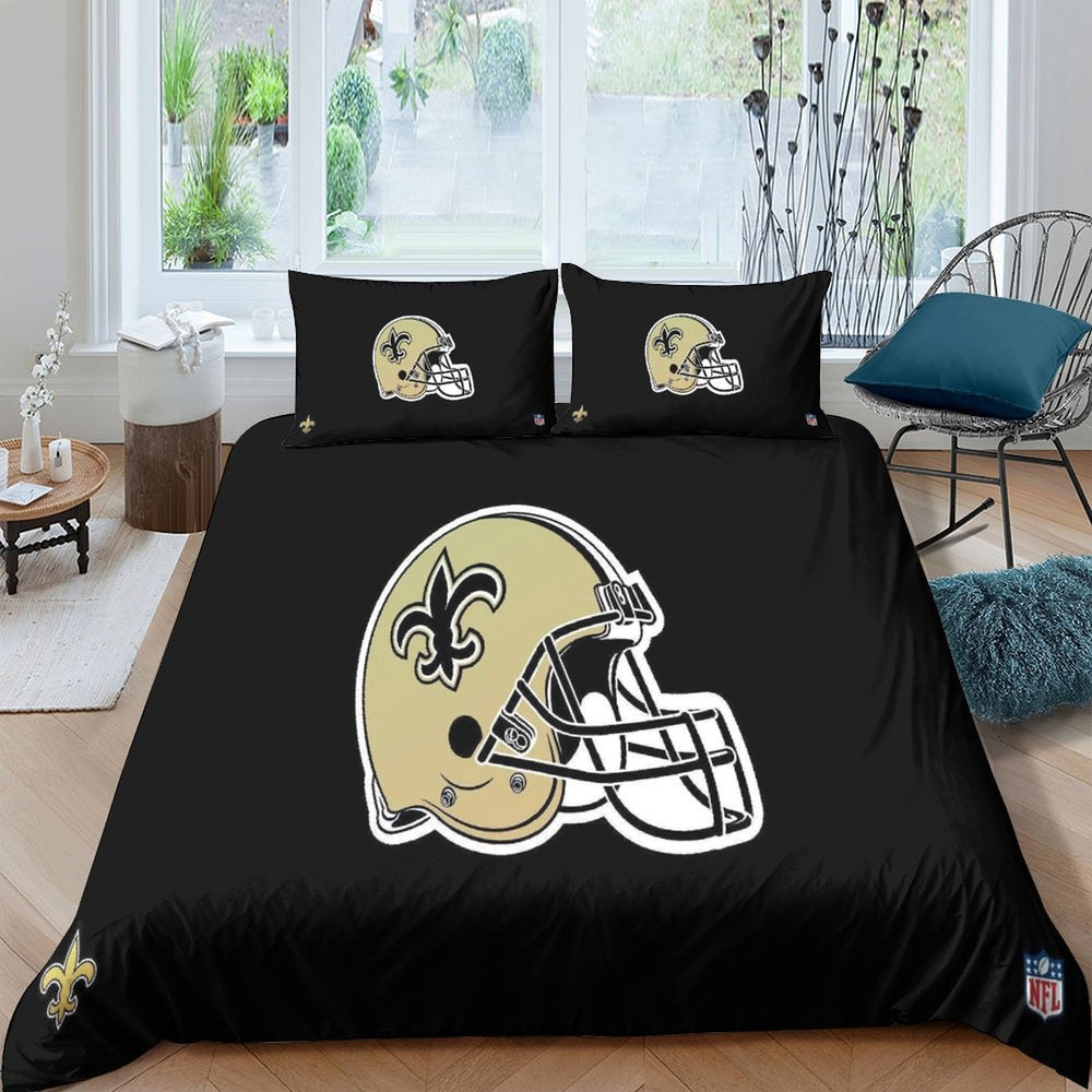 New Orleans Saints Bedding Set Duvet Cover Without Filler (Online Order Only)