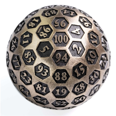 45mm Metal D100 - Inscribed Bronze (ONLINE ORDER ONLY)
