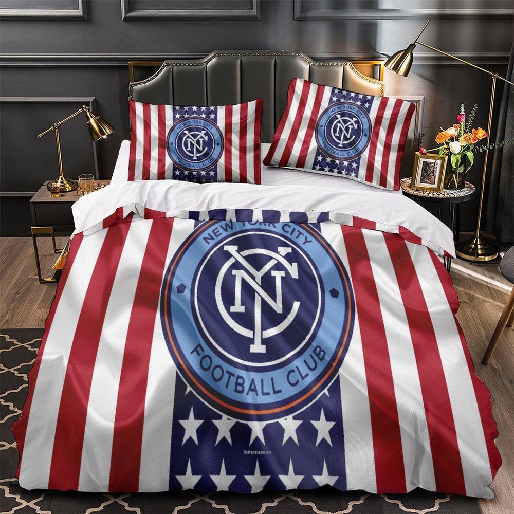 New York City FC Bedding Set Duvet Cover Without Filler (Online Order Only)