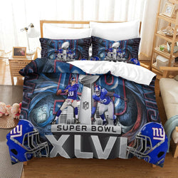 New York Giants Bedding Set Duvet Cover Without Filler (Online Order Only)