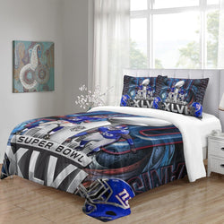 New York Giants Bedding Set Duvet Cover Without Filler (Online Order Only)