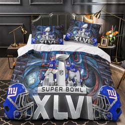 New York Giants Bedding Set Duvet Cover Without Filler (Online Order Only)