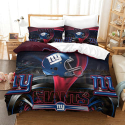 New York Giants Bedding Set Duvet Cover Without Filler (Online Order Only)
