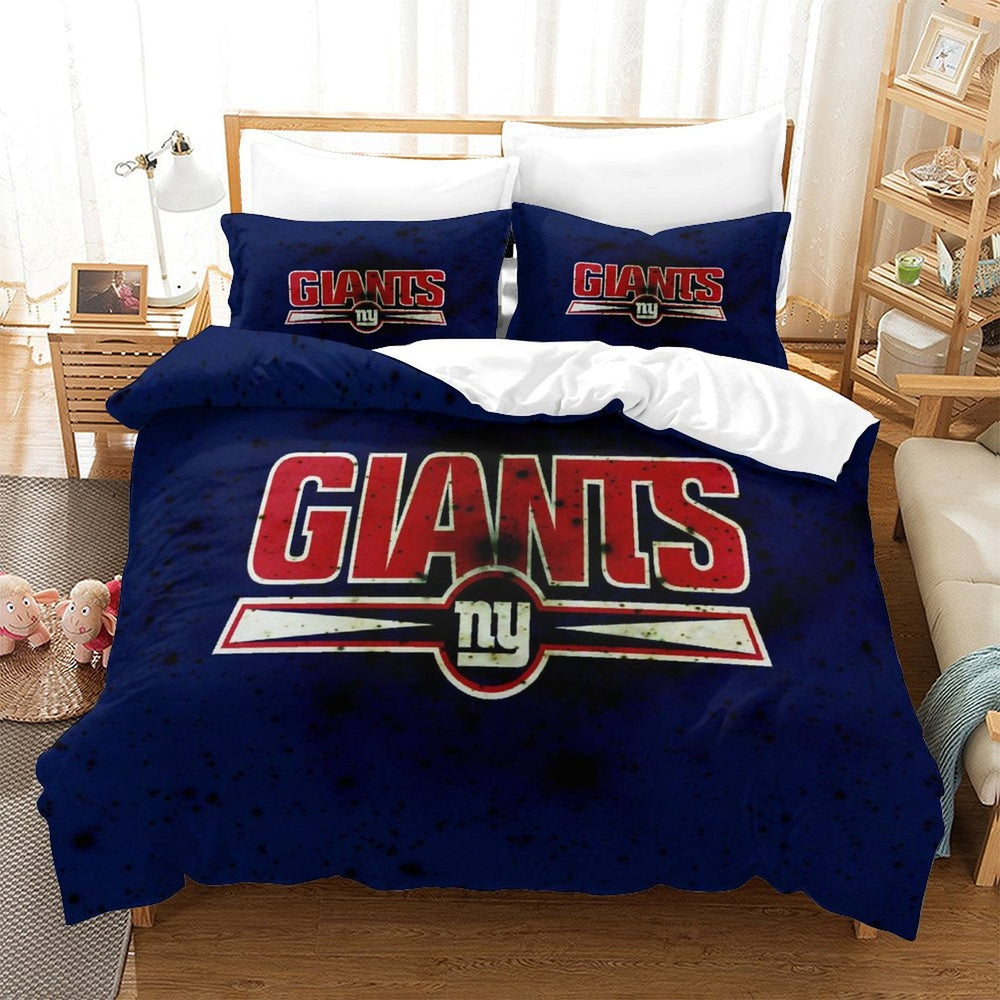 New York Giants Bedding Set Duvet Cover Without Filler (Online Order Only)