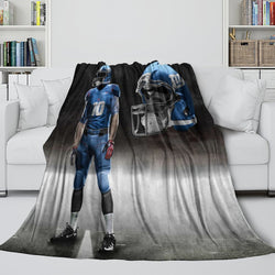 New York Giants Blanket Flannel Fleece Throw Room Decoration (Online Order Only)