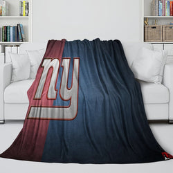 New York Giants Blanket Flannel Fleece Throw Room Decoration (Online Order Only)