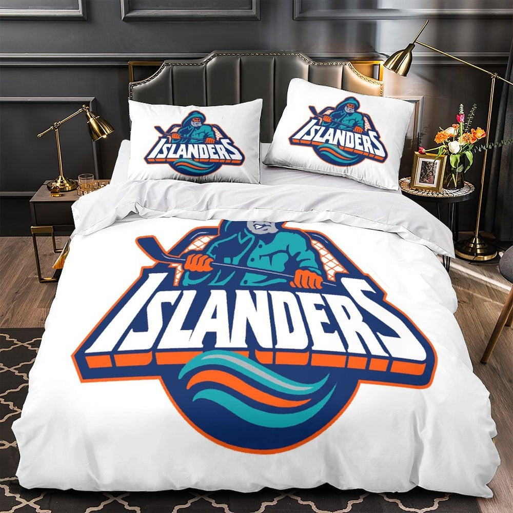 New York Islanders Bedding Set Quilt Duvet Cover Without Filler (Online Order Only)