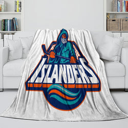 New York Islanders Blanket Flannel Throw Kids Room Decoration (Online Order Only)