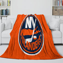 New York Islanders Blanket Flannel Throw Kids Room Decoration (Online Order Only)
