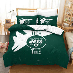 New York Jets Bedding Set Duvet Cover Without Filler (Online Order Only)