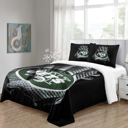 New York Jets Bedding Set Duvet Cover Without Filler (Online Order Only)