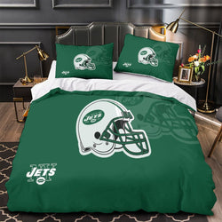 New York Jets Bedding Set Duvet Cover Without Filler (Online Order Only)
