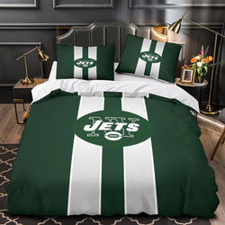 New York Jets Bedding Set Duvet Cover Without Filler (Online Order Only)