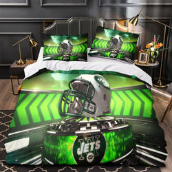 New York Jets Bedding Set Duvet Cover Without Filler (Online Order Only)