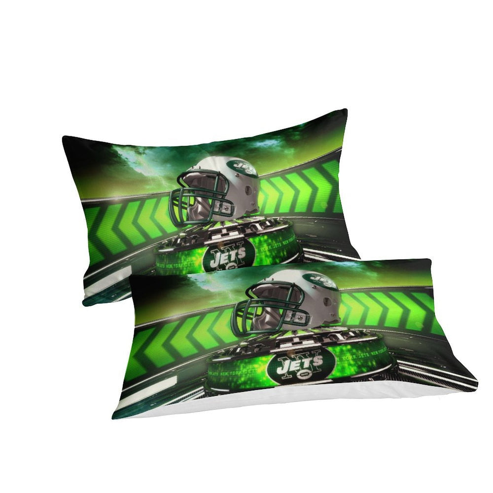 New York Jets Bedding Set Duvet Cover Without Filler (Online Order Only)