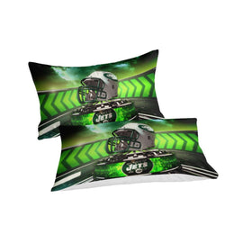 New York Jets Bedding Set Duvet Cover Without Filler (Online Order Only)