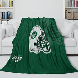 New York Jets Blanket Flannel Fleece Throw Room Decoration (Online Order Only)
