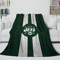 New York Jets Blanket Flannel Fleece Throw Room Decoration (Online Order Only)