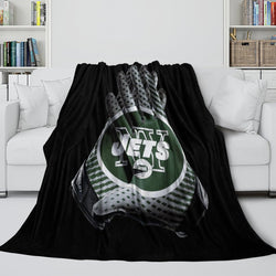 New York Jets Blanket Flannel Fleece Throw Room Decoration (Online Order Only)