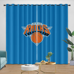 New York Knicks Curtains Blackout Window Drapes Room Decoration (Online Order Only)