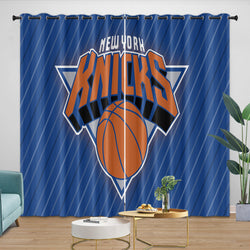 New York Knicks Curtains Blackout Window Drapes Room Decoration (Online Order Only)