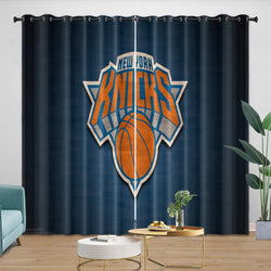New York Knicks Curtains Blackout Window Drapes Room Decoration (Online Order Only)
