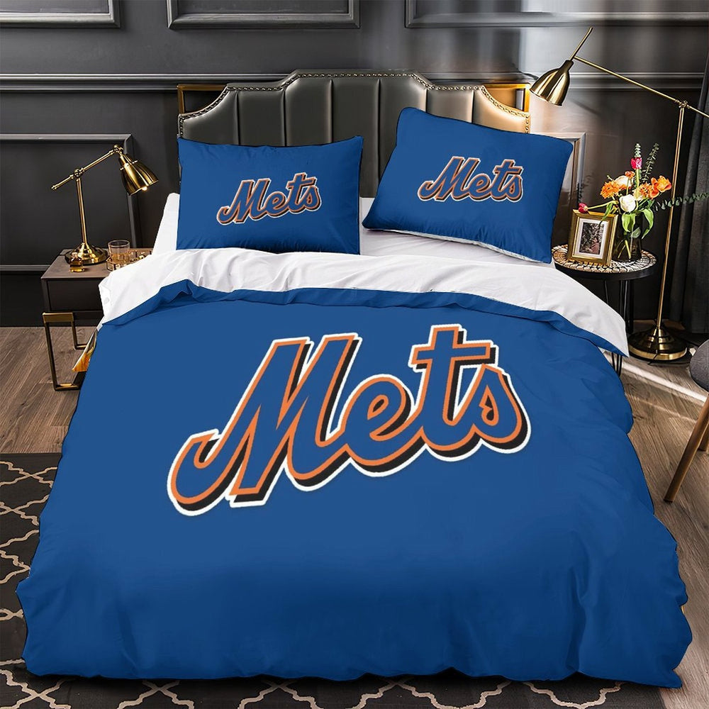 New York Mets Bedding Set Quilt Cover Without Filler (Online Order Only)