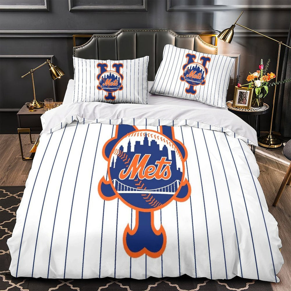 New York Mets Bedding Set Quilt Cover Without Filler (Online Order Only)