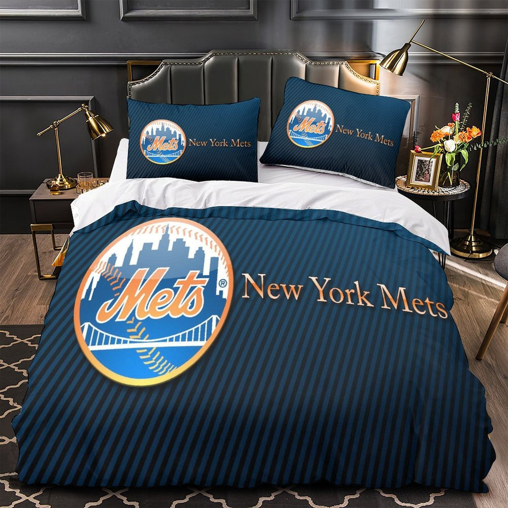 New York Mets Bedding Set Quilt Cover Without Filler (Online Order Only)