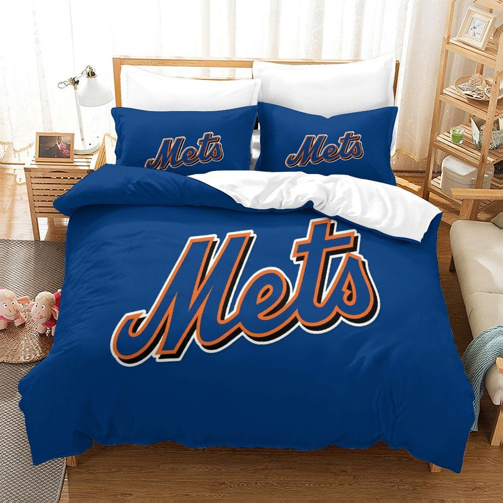 New York Mets Bedding Set Quilt Cover Without Filler (Online Order Only)