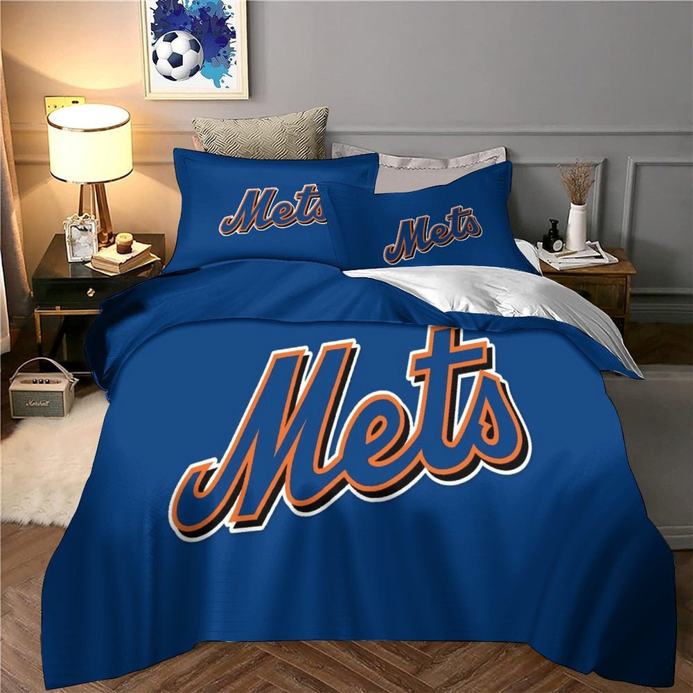 New York Mets Bedding Set Quilt Cover Without Filler (Online Order Only)