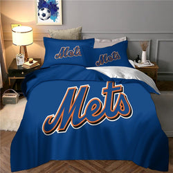 New York Mets Bedding Set Quilt Cover Without Filler (Online Order Only)