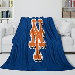 New York Mets Blanket Flannel Throw Room Decoration (Online Order Only)