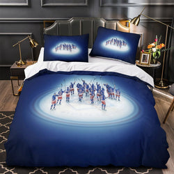 New York Rangers Bedding Set Quilt Duvet Cover Without Filler (Online Order Only)