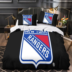 New York Rangers Bedding Set Quilt Duvet Cover Without Filler (Online Order Only)