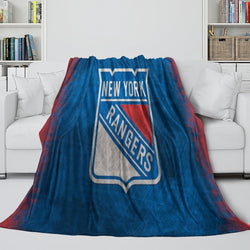 New York Rangers Blanket Flannel Throw Kids Room Decoration (Online Order Only)