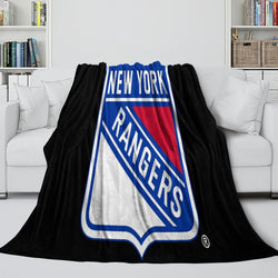 New York Rangers Blanket Flannel Throw Kids Room Decoration (Online Order Only)