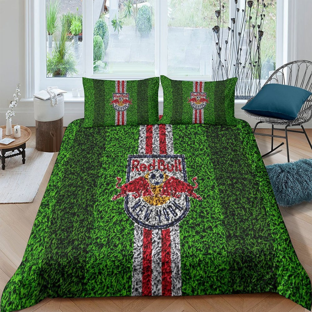 New York Red Bulls Bedding Set Duvet Cover Without Filler (Online Order Only)