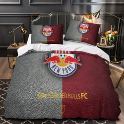 New York Red Bulls Bedding Set Duvet Cover Without Filler (Online Order Only)