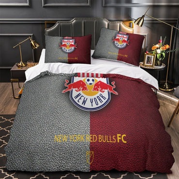 New York Red Bulls Bedding Set Duvet Cover Without Filler (Online Order Only)