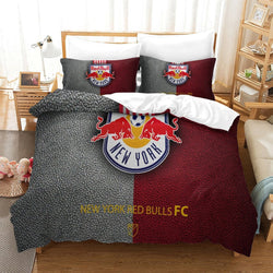 New York Red Bulls Bedding Set Duvet Cover Without Filler (Online Order Only)