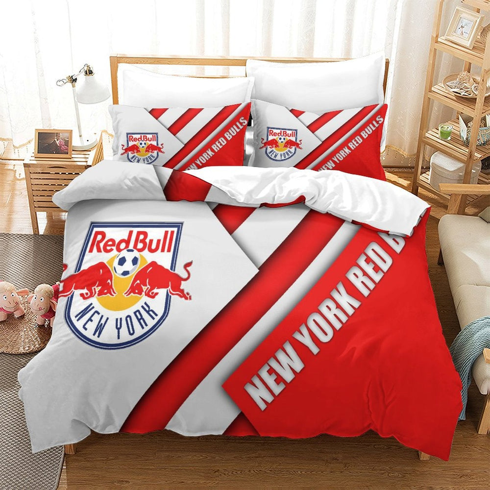 New York Red Bulls Bedding Set Duvet Cover Without Filler (Online Order Only)