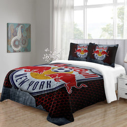New York Red Bulls Bedding Set Duvet Cover Without Filler (Online Order Only)