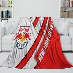 New York Red Bulls Blanket Flannel Fleece Throw Room Decoration (Online Order Only)