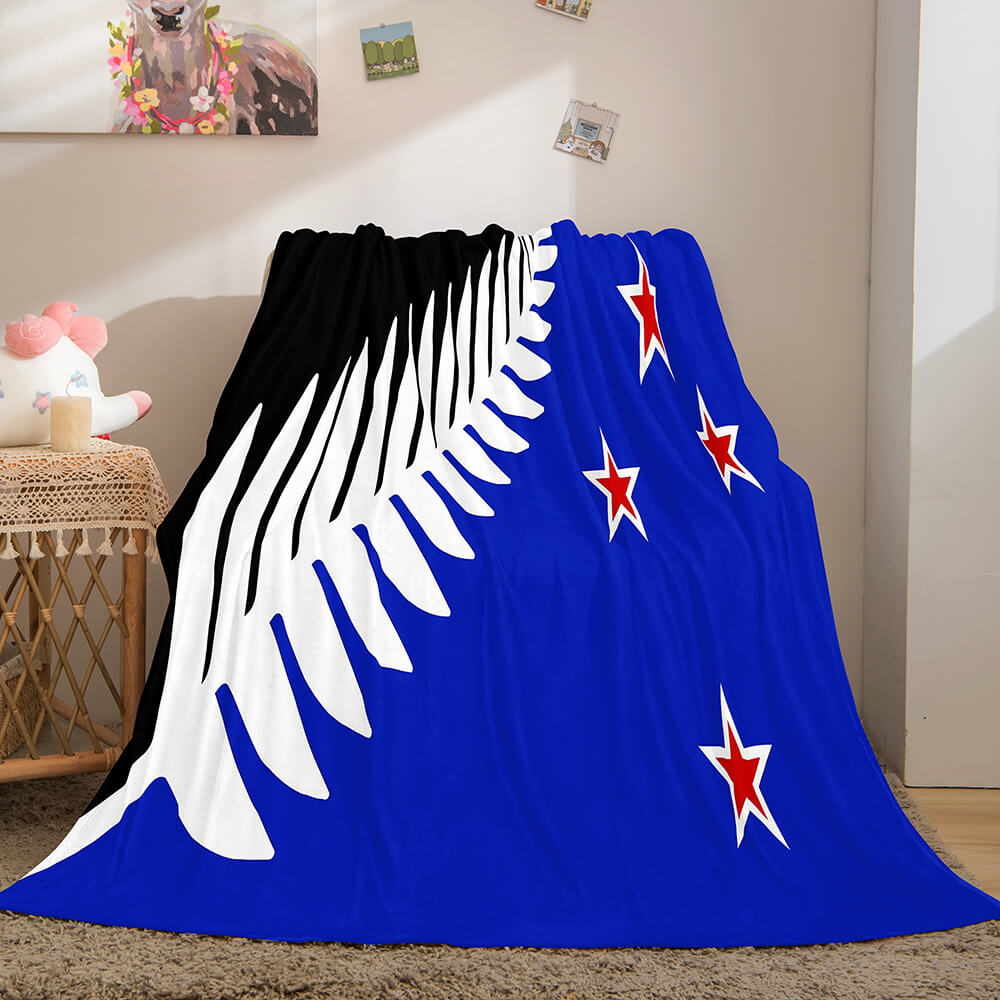 Famous Country National Flag Flannel Fleece Throw Blanket Bedding Sets (Online Order Only)